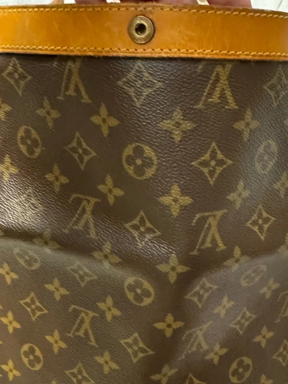 Louis Vuitton Monogram Clutch Vintage LV Pochette Bag No Strap - Picture 10 of 10